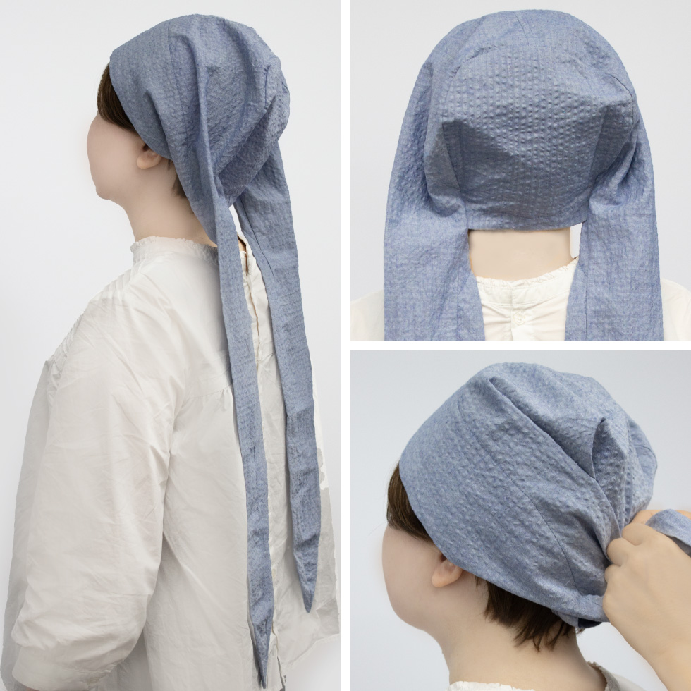 オーガニックコットンのやさしい手触りです