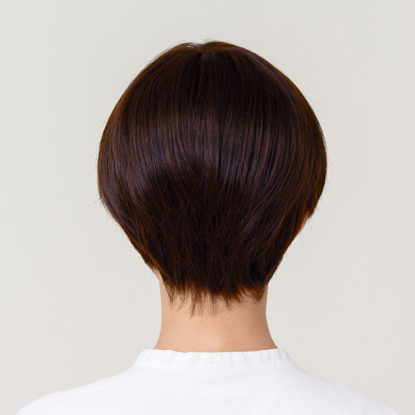 医療用ウィッグ 背面